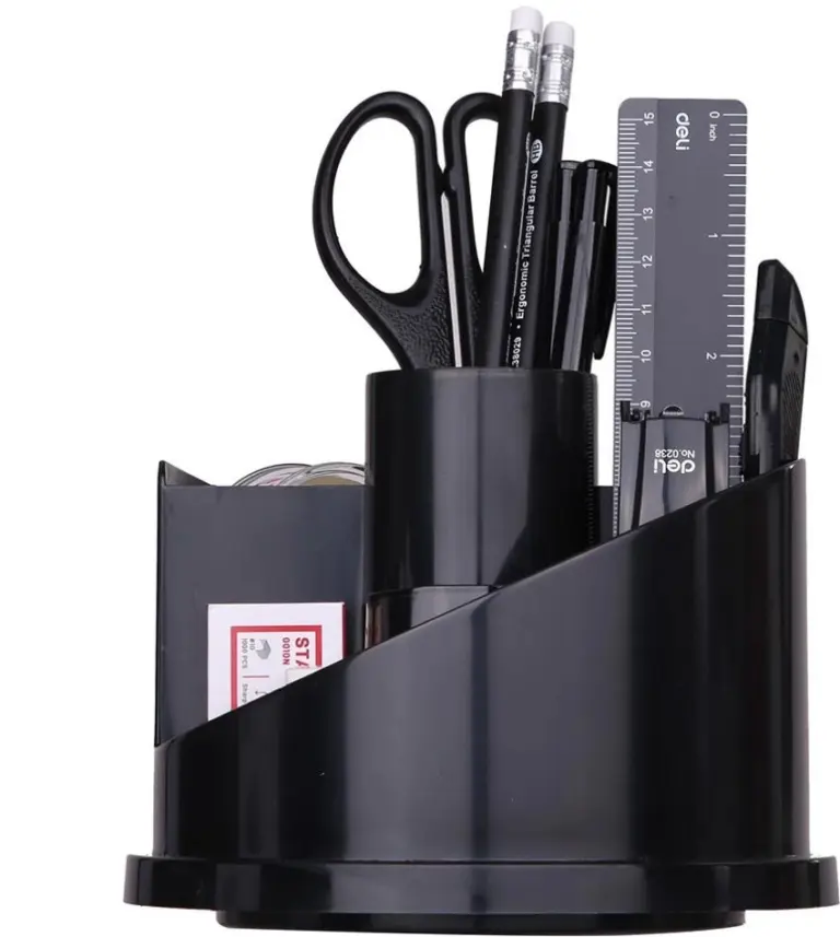 Deli Rotary Desk Organizer 17Pcs - 38251A