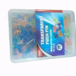 Deli Transparent Push Pins - 23MM - E0030