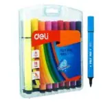Deli Washable Colors Felt Pen E7064