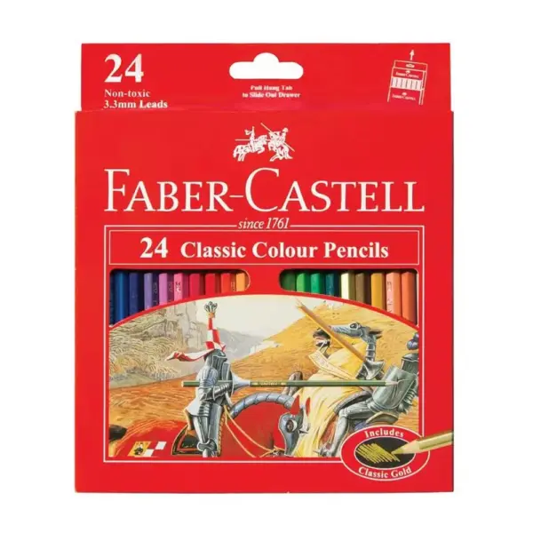 Faber Castell Classic Color Pencils - 24 Colors