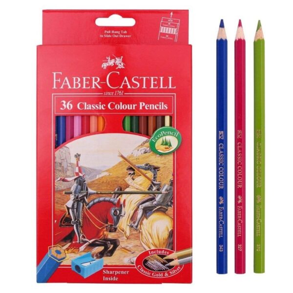 Faber Castell Classic Color Pencils - 36 Colors