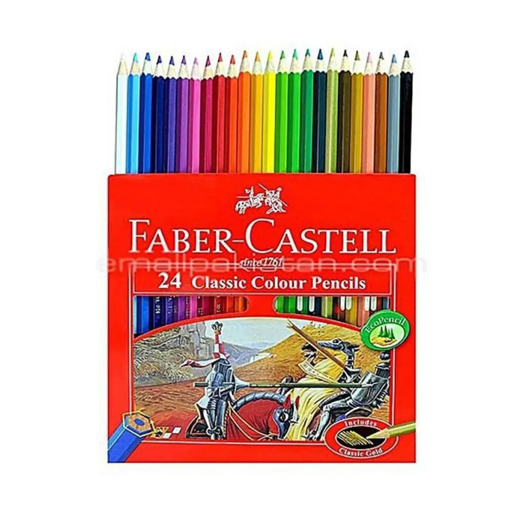 Faber Castell Classic Color Pencils - 24 Colors