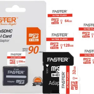 Faster 90 mbps Class 10 Micro SD