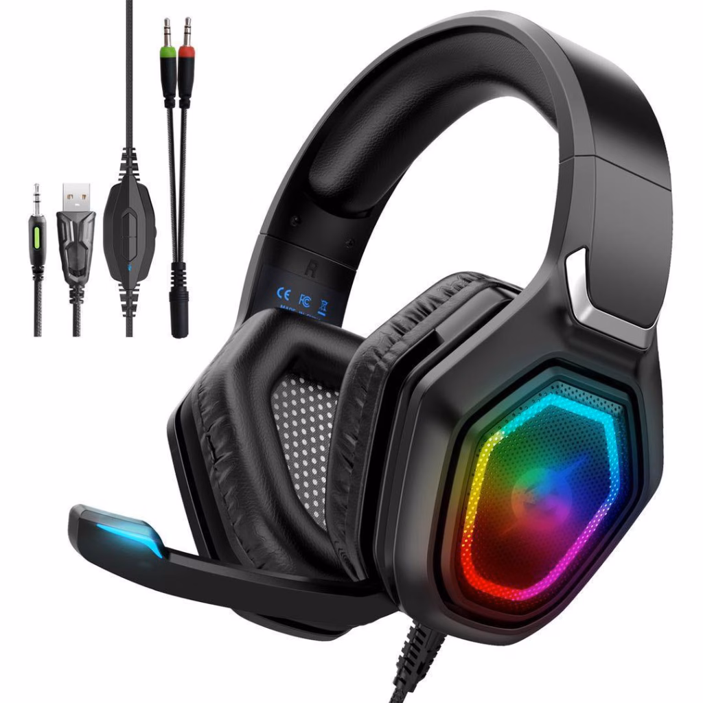 Home Mega-Electronics 62 Faster Blubolt Gaming Headphone With Noise Cancelling For Pc And Mobile