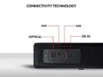 Faster Bluetooth Sound Bar 30w with Optical Connectivity 2.0CH