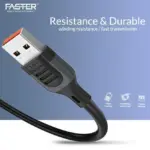 Faster Fast Charging 3A Cable with LED Indicator Light