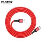 Faster Nylon Braided 60W Type-C to Type-C Cable