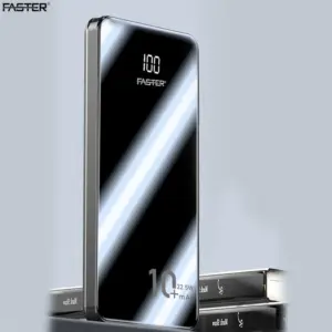 Faster PD Qualcomm QC 3.0 Power Bank 22.5W with LED Display 10000 MAH- A10