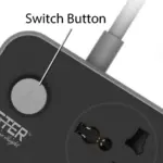 Faster Power Socket & 6 USB Auto Max 3.4A