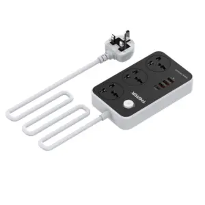 Faster Power Strip Extension with PD+3 QC3.0 USB Ports