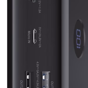 Faster Qualcomm QC 3.0 Power Bank 30000 MAH 22.5W with LED Display PD-30