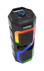 Faster Rainbow 7 Powerful Bass Wireless Speaker With Mic