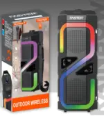 Faster Rainbow 7 Powerful Bass Wireless Speaker With Mic