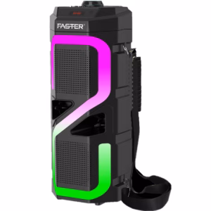 Faster Rainbow 7 Powerful Bass Wireless Speaker With Mic