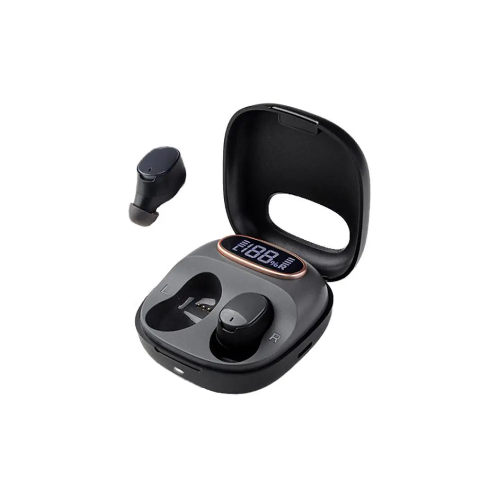 Faster Rebirth Wireless Stereo Earbuds With Digital Display Charging Box Faster Rebirth Wireless Stereo Earbuds With Digital Display Charging Box