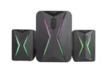 Faster RGB Lighting Mini Gaming Speaker with Subwoofer