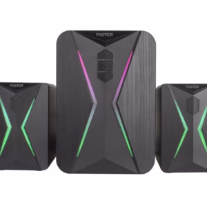 Faster RGB Lighting Mini Gaming Speaker with Subwoofer