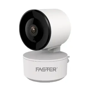 Faster Security Camera with 360 Viewing, Motion Detection & Two-Way Audio