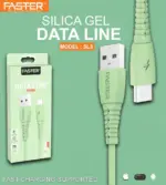 Faster Silica Gel Fast Charging Data Cable 2.4A