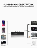 Faster Smart Bluetooth Headset Wireless Audio Receiver In-ear Earphone