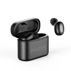 Faster TWS Stereo Wireless Earbuds with Power Box