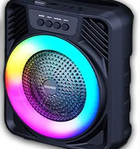 Faster Wireless Bluetooth Speaker With RGB Lights