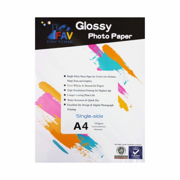 Fav Tone A4 Size 200Gsm Double-Sided Printer Paper