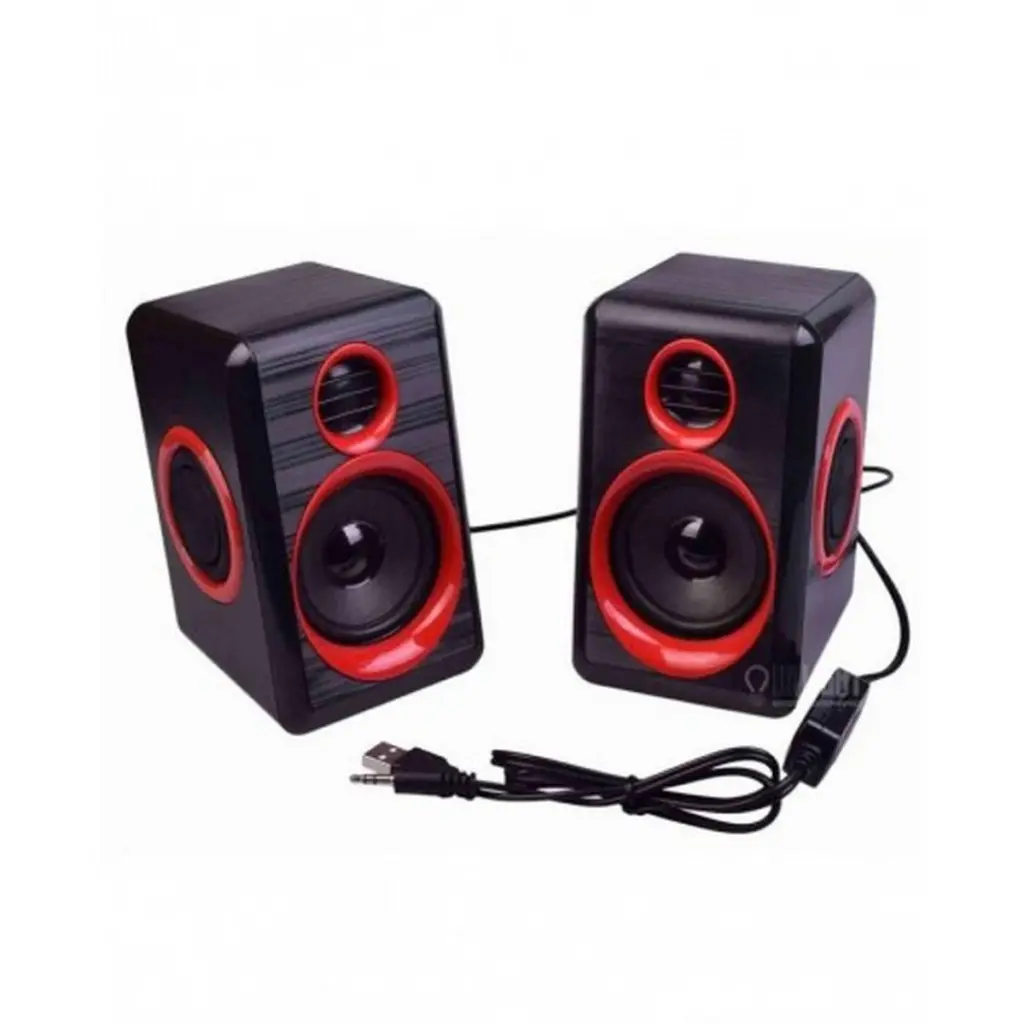 Prime Ft-165 Usb-Powered Multimedia Speakers - 3W X 2 Rms Output