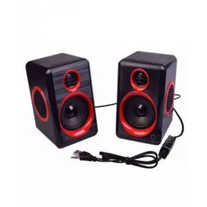 Prime Ft-165 Usb-powered Multimedia Speakers - 3w X 2 Rms Output