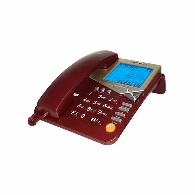 Home Mega-Electronics 26 Gaoxinqi Telephone Hcd399(302): Fsk/Dtmf Compatible, Record 62 Incoming Calls, Vip Number Setting | Buy Now
