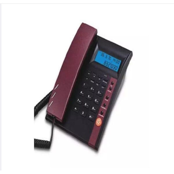 Gaoxinqi Telephone Hcd399(82) - Stylish Black And Red Communication Hub