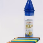 GoldFish Flupa Hex Wooden Colors Pencils Half Size – 12 Colors
