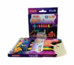 GoldFish FLUPA Wax Crayons - 12 Colors