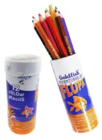 GoldFish Flupa Wooden Colors Pencils – 12 Colors