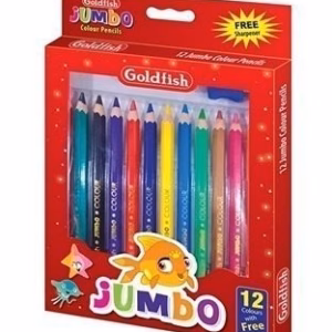 GoldFish Gold Fish Jumbo Colors Pencils