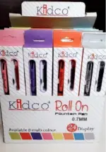 Kidco Fountain Roller Pen With Free Refillable Cartridge