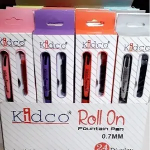 Kidco Fountain Roller Pen With Free Refillable Cartridge