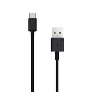 Lecent Cb411 V8 Usb Cable - Black & White, 1m Length