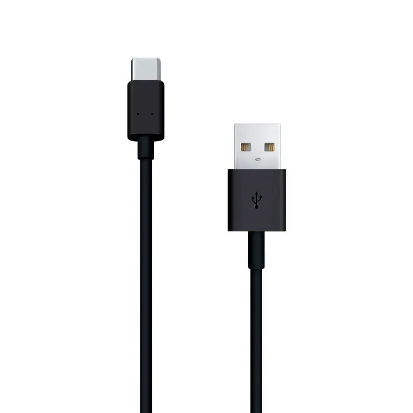 Lecent Cb411 V8 Usb Cable - Black &Amp; White, 1M Length
