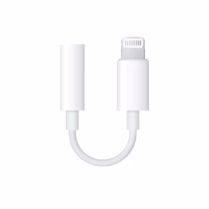 Iphone Lightning To 3.5mm Audio Adapter - White