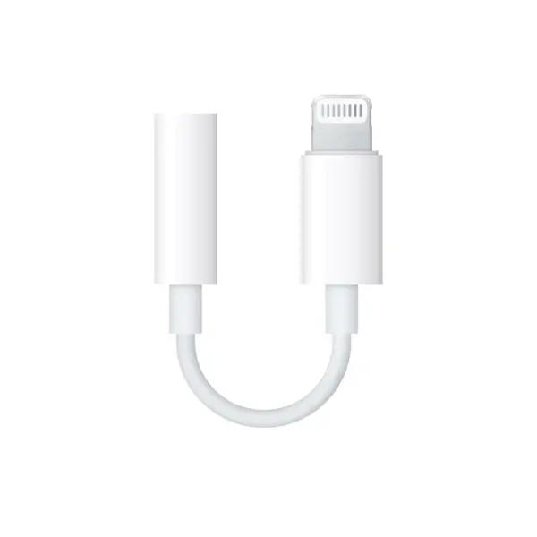 Iphone Lightning To 3.5Mm Audio Adapter - White