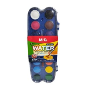 M&g 12 Water Colour Blocks Apl976l6