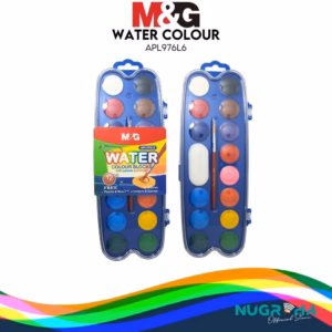 M&g 12 Water Colour Blocks Apl976l6