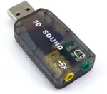 Master It USB Audio Controller Lead 3D sound 5.1