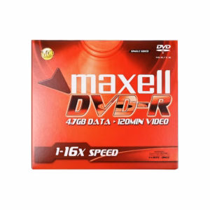 Maxell Master Quality DVD-R Recordable - 4.7GB - 16X