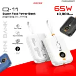 MAXON PD Fast Charging Mini Power Bank - 10,000mAh - Q-11
