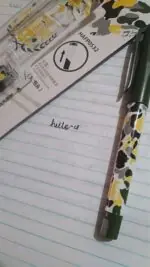 Camouflage Cartridge Fountain Pen With 3 Refills