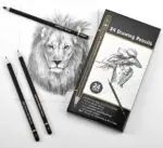 M&g Perseverance Rangifer Tarandus Sketching Pencils 12 Pack