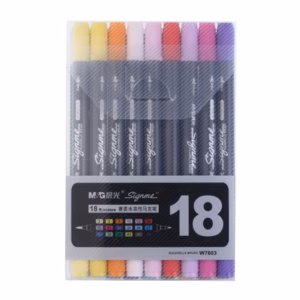 M&G Signme  Aquarelle Brush 18 Multicolored W7603