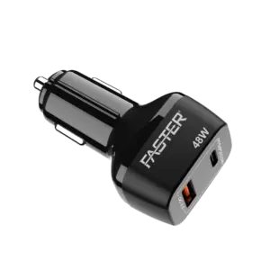 Faster Pd 48w Fast Car Charger Pd2.0,pd3.0 Pps Qc 4.0a Supported